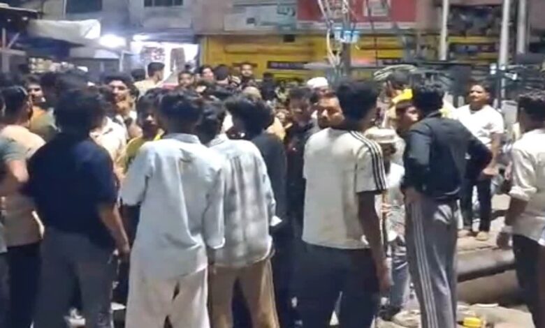 Stone-pelting between two groups in Haridwar's Ahbab Nagar; police identifying individuals based on a viral video.