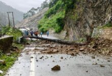 Impact of rain in Uttarakhand: Yamunotri-Gangotri highway closed; 'Yellow Alert' for heavy rain in several districts.