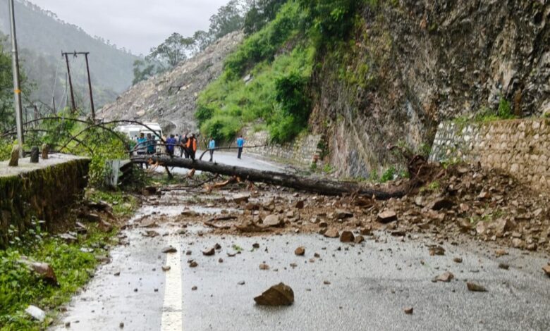 Impact of rain in Uttarakhand: Yamunotri-Gangotri highway closed; 'Yellow Alert' for heavy rain in several districts.