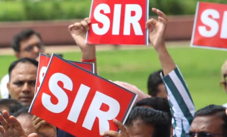 Stir in Uttarakhand over objections regarding vote deletions; 9 officers deployed across 3 districts.