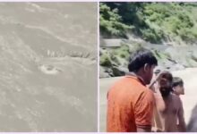 Kanwariya swept away while bathing in the Ganges at Devprayag; video of his brother's desperate plea goes viral.