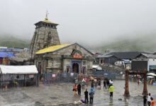 Crowds of pilgrims swell again at Kedarnath Dham; a surge of devotion draws devotees to seek blessings from Baba Kedar during the holy month of Sawan.