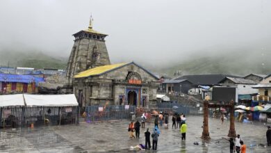 Crowds of pilgrims swell again at Kedarnath Dham; a surge of devotion draws devotees to seek blessings from Baba Kedar during the holy month of Sawan.