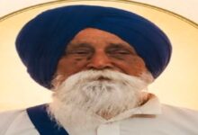 Darshan Singh, a freedom fighter from Nanakmatta, passes away at the age of 100; last rites performed with state honors.
