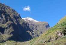 Weather changes in the high-altitude regions of Uttarakhand; snowfall on the peaks leads to a drop in temperature.