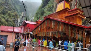 Pilgrimage to Gangotri and Yamunotri suspended in Uttarkashi due to 'Red Alert'.