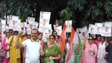 Congress lays siege to CM's residence over Haldwani 'purification' row.