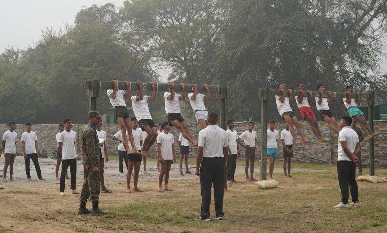 The next phase of the Agniveer recruitment exam will be held in Roorkee from October 5 to 23.