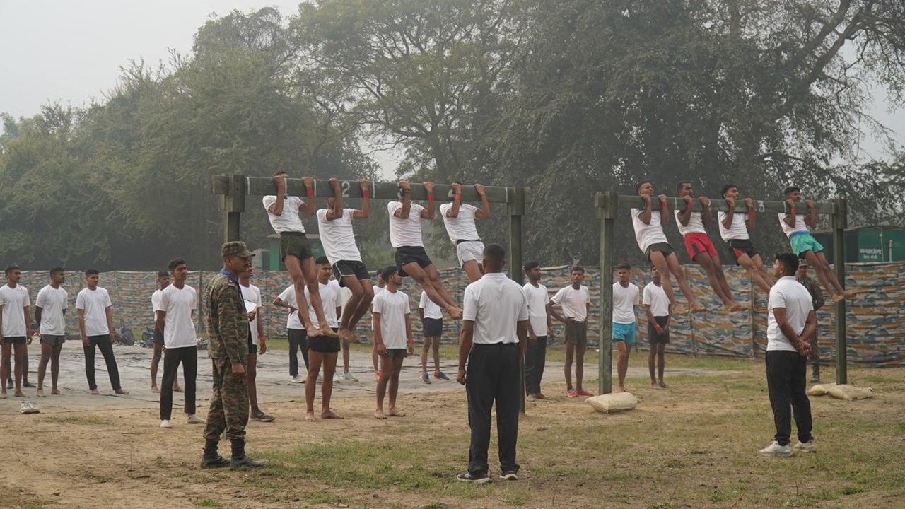 The next phase of the Agniveer recruitment exam will be held in Roorkee from October 5 to 23.