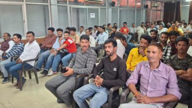 60 party workers from Chakrata who arrived at the BJP state office were not inducted.