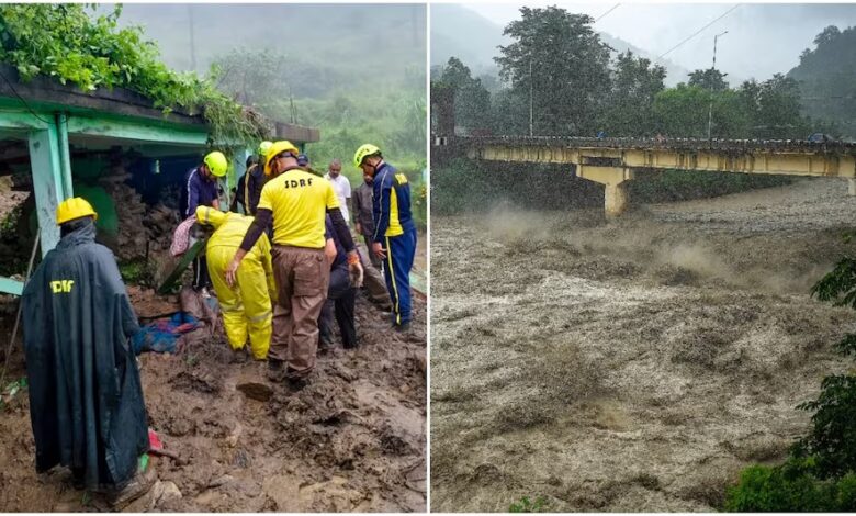 September begins with heavy rain in Uttarakhand; 172 roads closed.