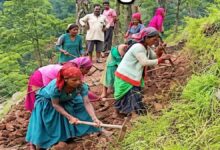 The 'pickaxe and shovel' protest by Sakand village has borne fruit; ₹15.68 lakh has been sanctioned for the first phase of the road.