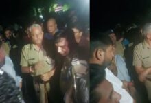 Student anger flares up again at the Ayurveda University; five students climb the water tank.