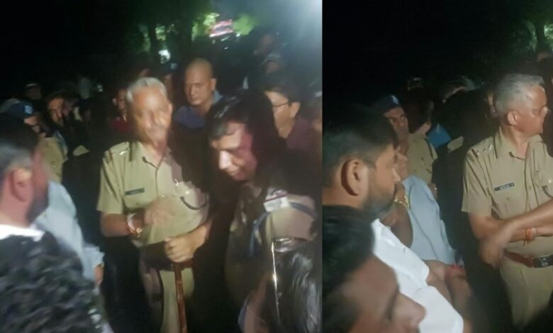 Student anger flares up again at the Ayurveda University; five students climb the water tank.