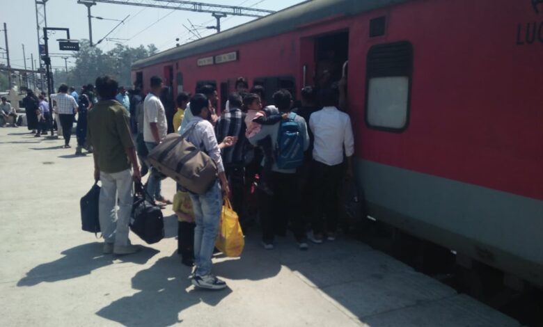 Train operations on the Ghaziabad rail section to be affected for three days; several trains cancelled and diverted.