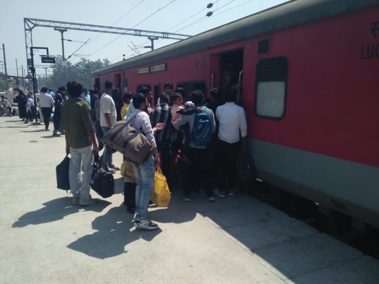 Train operations on the Ghaziabad rail section to be affected for three days; several trains cancelled and diverted.