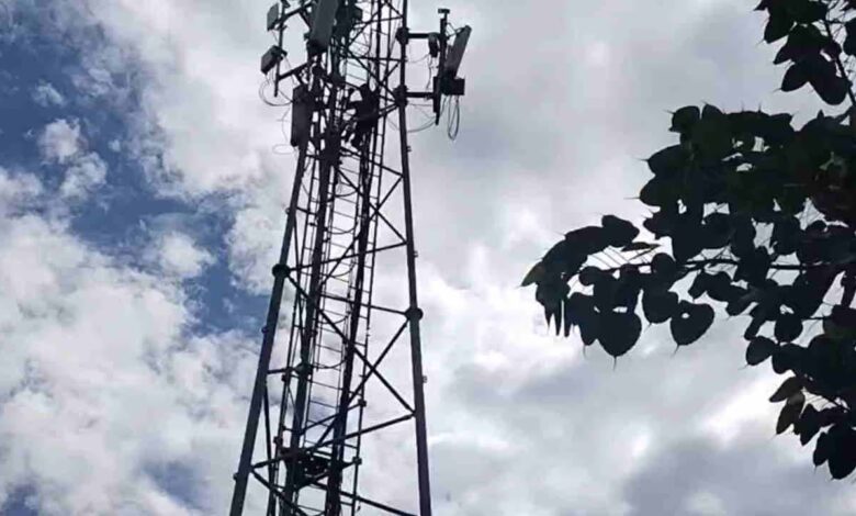 Youth climbs mobile tower in Rishikesh Mandi; alleges harassment by officials.
