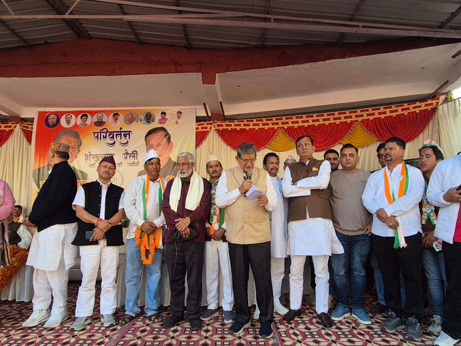 द्वाराहाट में कांग्रेस की परिवर्तन शंखनाद रैली, हरीश रावत ने गैरसैंण को स्थायी राजधानी बनाने की उठाई मांग